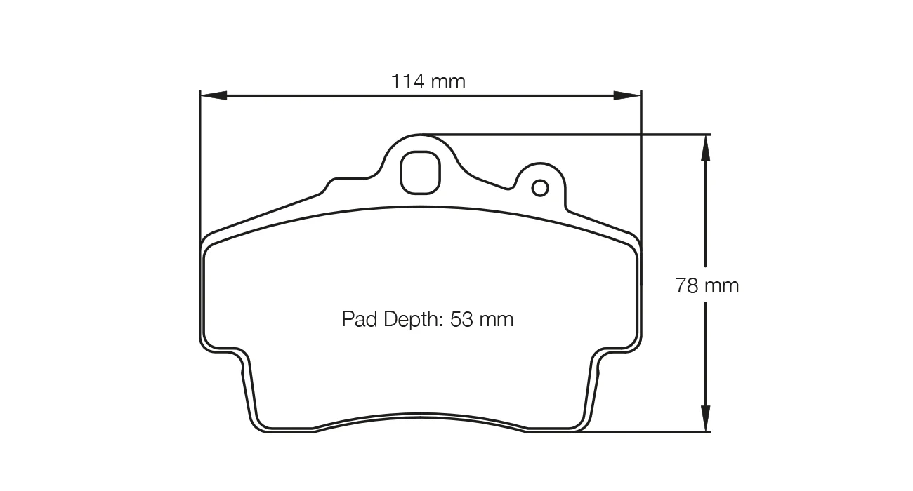 Pagid Race Pad Set 2407 29 Porsche