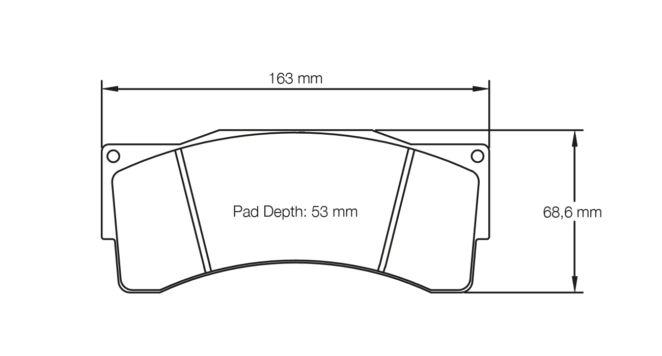 Pagid Race Pad Set 2557 RSL1 AP