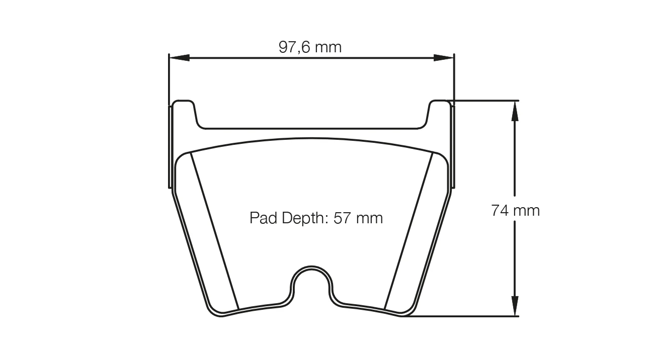 Pagid Race Pad Set 2931 RSL1 Audi Set Of 8 Pcs
