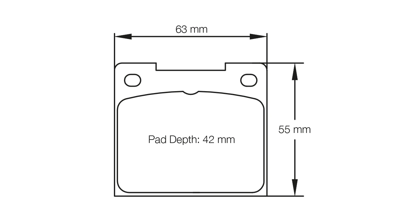 Pagid Race Pad Set 3102 RST4 Alcon