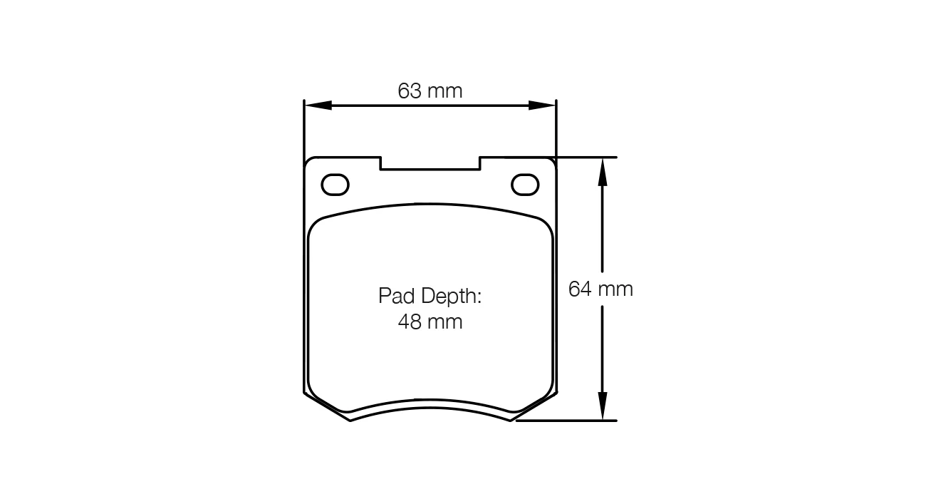 Pagid Race Pad Set 3190 H42 Historic Pads