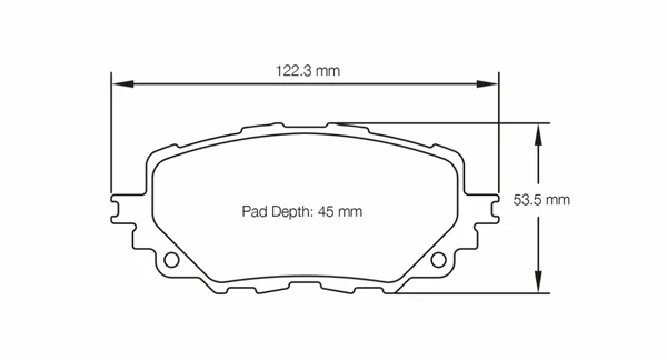Pagid Race Pad Set 3830 R01 Mx5 Nd Front R1 Compound
