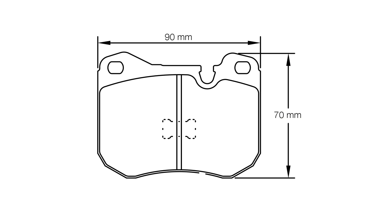 Pagid Race Pad Set 4702 H42  Historic Pads