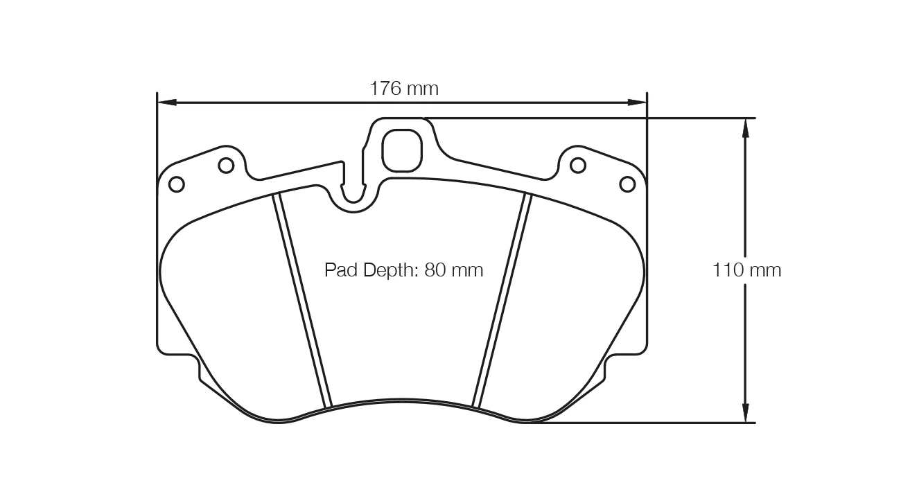 Pagid Race Pad Set 4907 RSL29 Audi