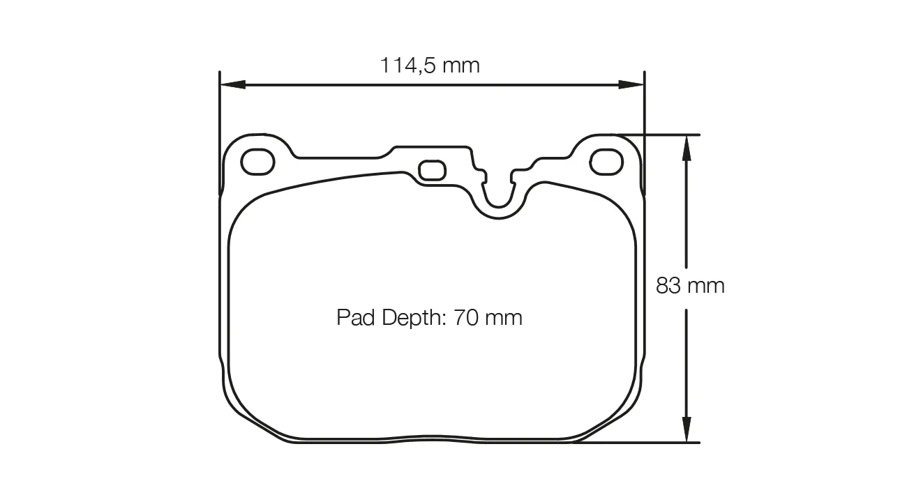 Pagid Race Pad Set 4931 RSL1 M235I / F30 M3;M4 / BMW Alpina Front