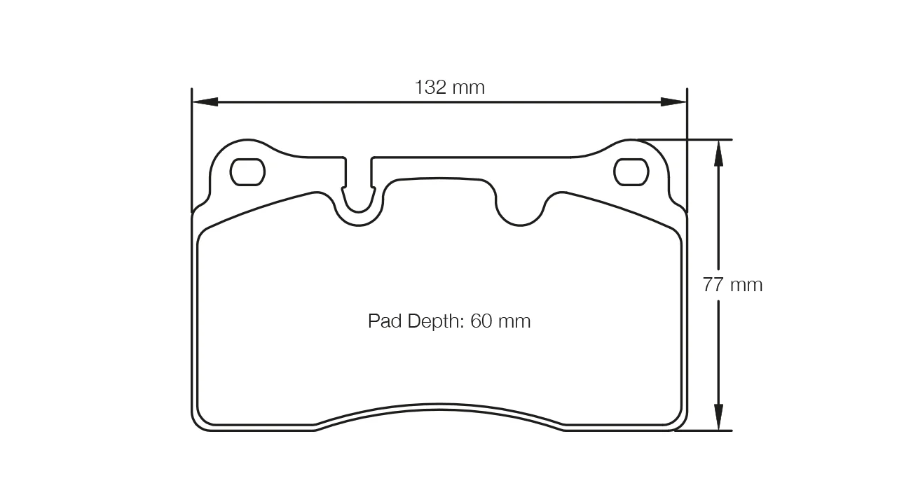 Pagid Race Pad Set 4943 RSC1 Aston Ceramic Rear