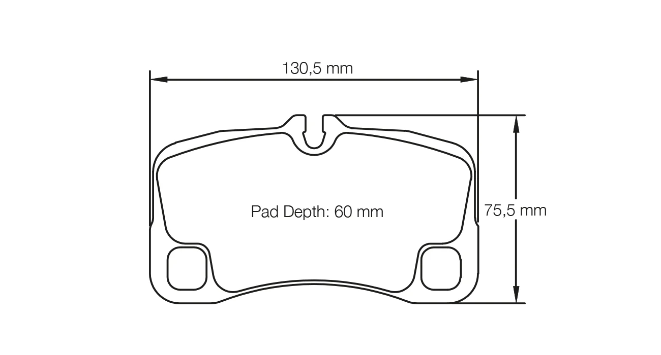 Pagid Race Pad Set 8008 29 Porsche, 8006 In 17mm