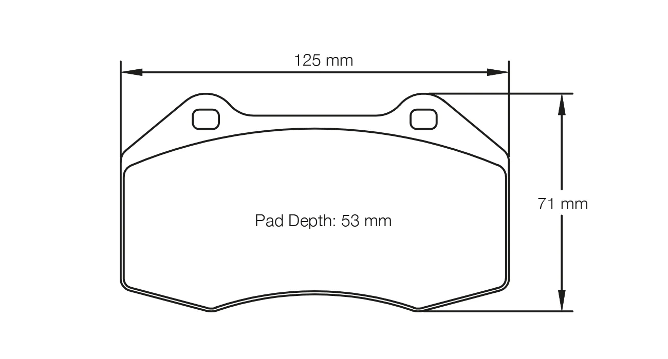 Pagid Race Pad Set 8023 R01 Mx5 Nd Brembo Front R1 Compound