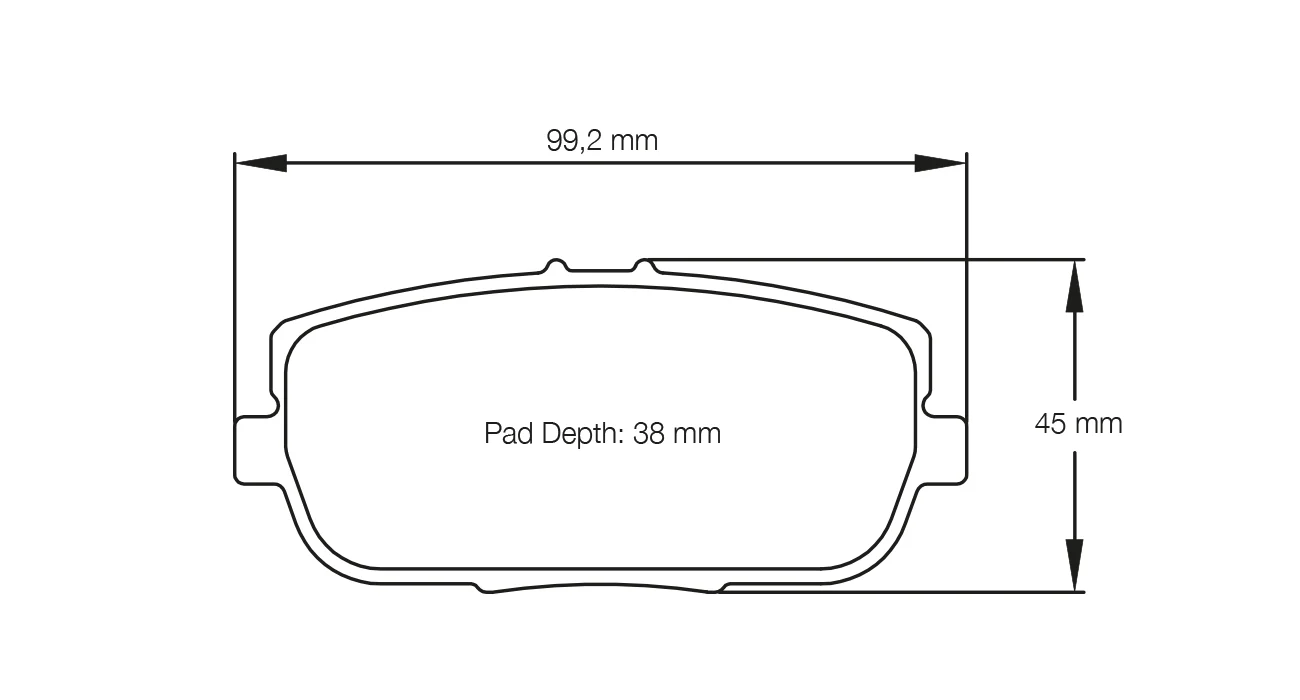Pagid Race Pad Set 8077 29 Miata Mx5 Rear