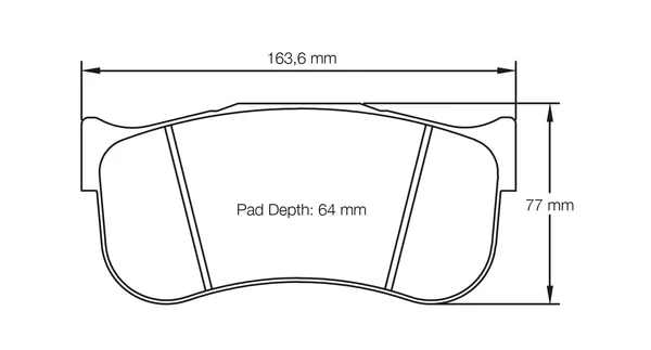 Pagid Race Pad Set 8098 19 Superseded By 8100