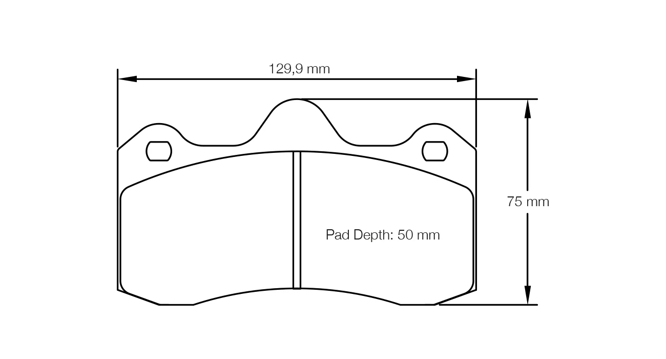 Pagid Race Pad Set 8214 29 AP Scalloped 4345