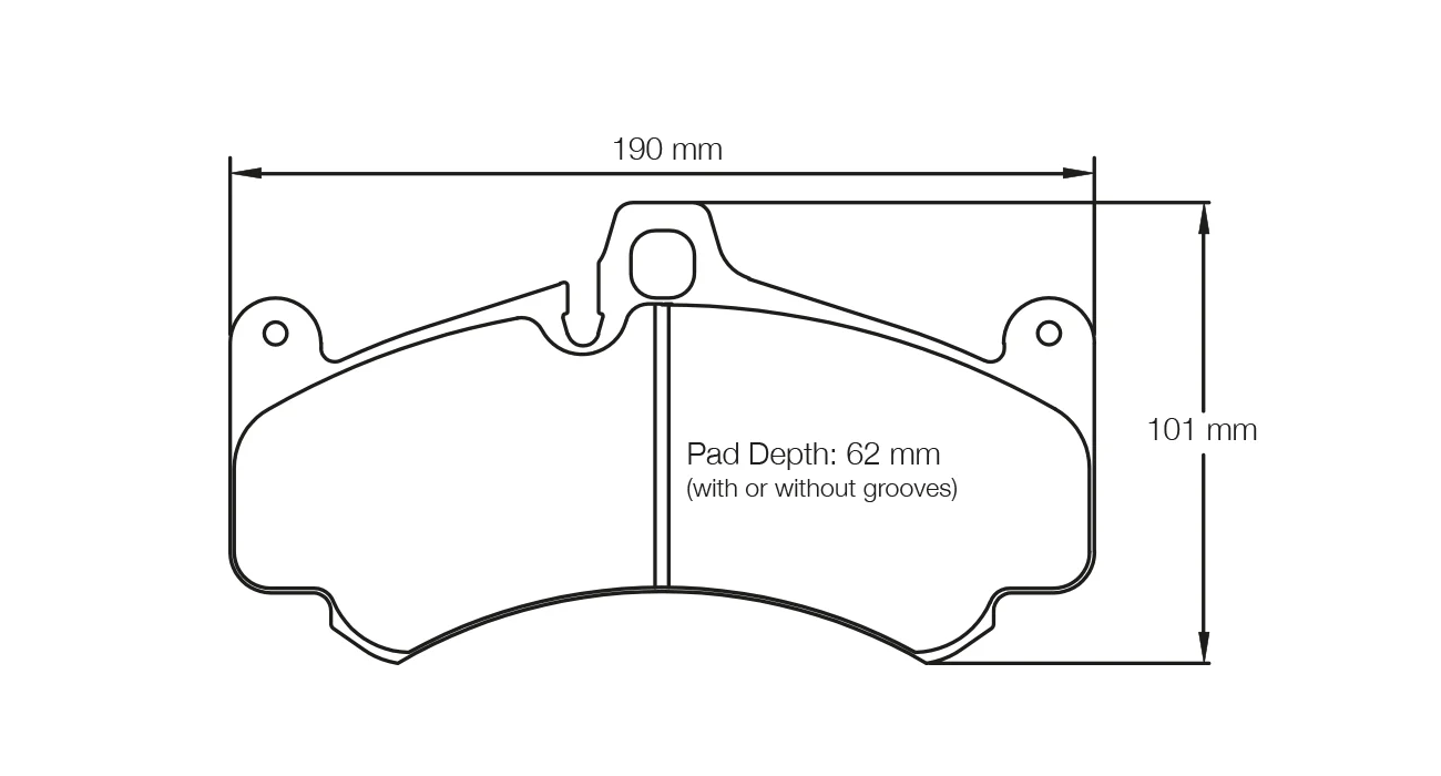 Pagid Street+ Brake Pads 8004