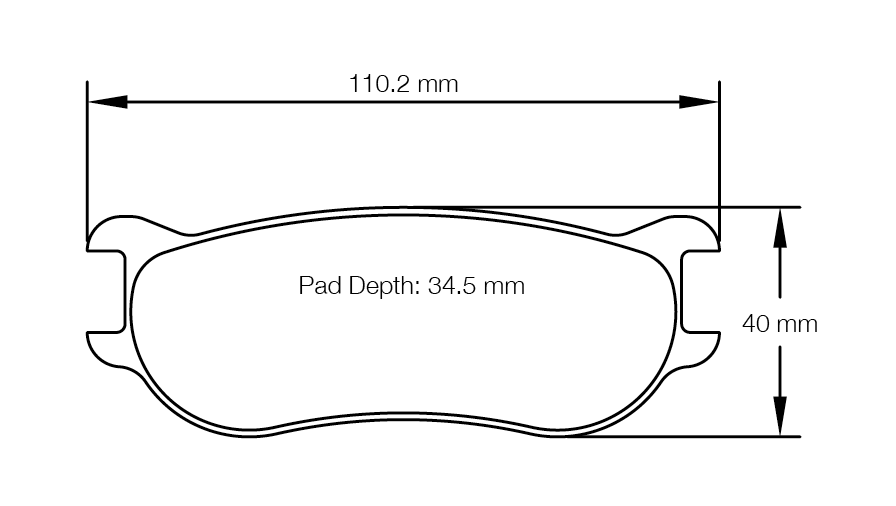 Pagid Street+ Brake Pads 8034
