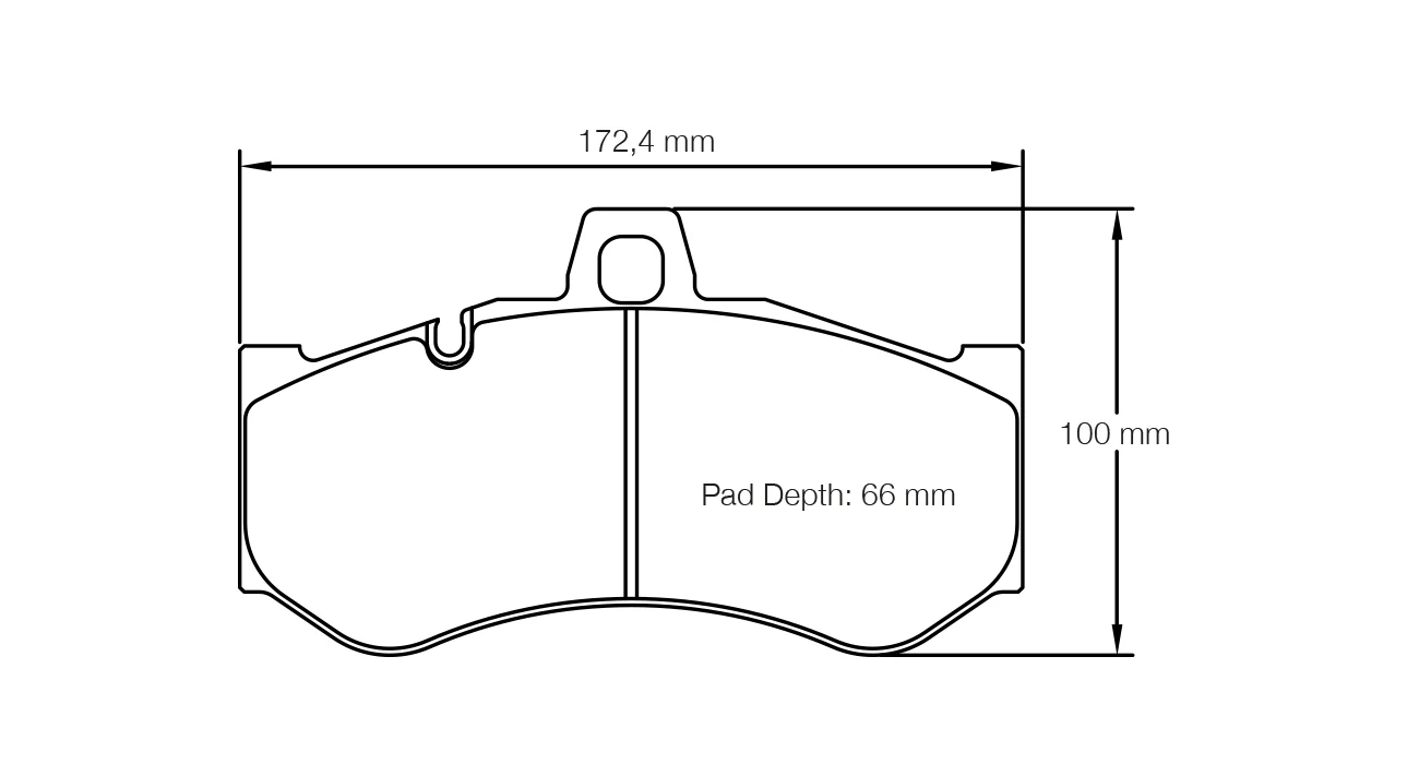 Pagid Street+ Brake Pads 8043