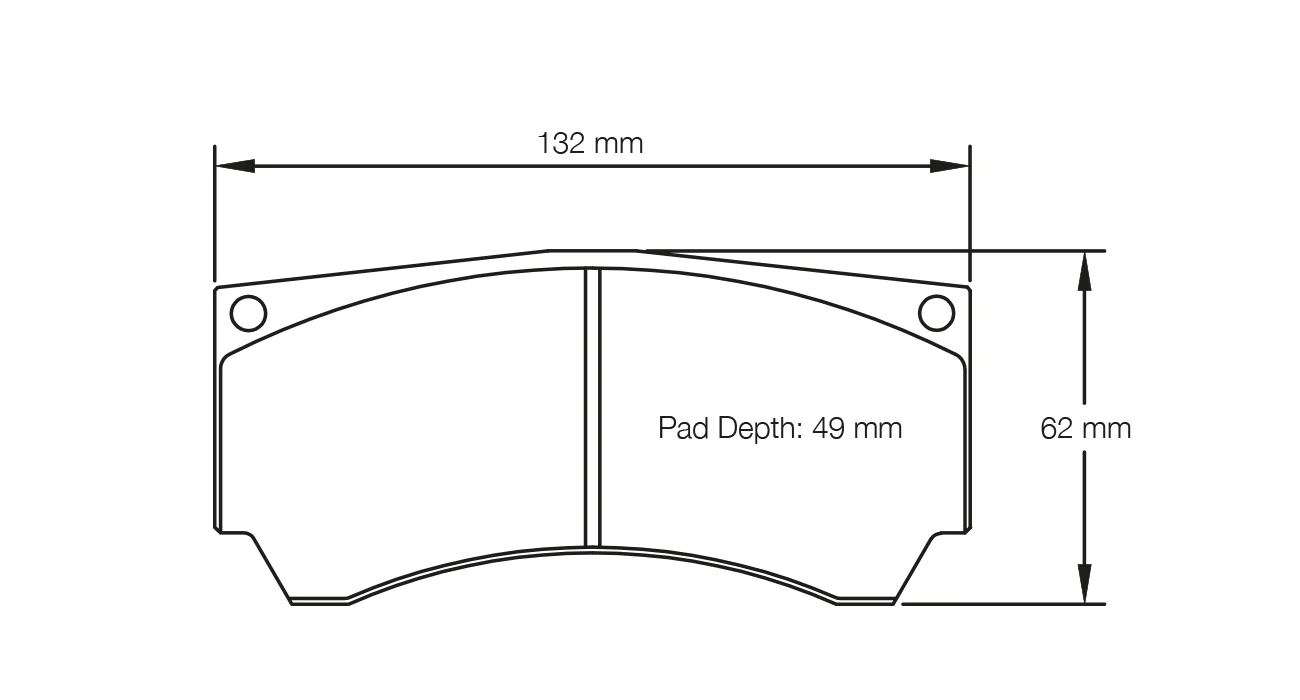 Pagid Street+ Brake Pads 8050