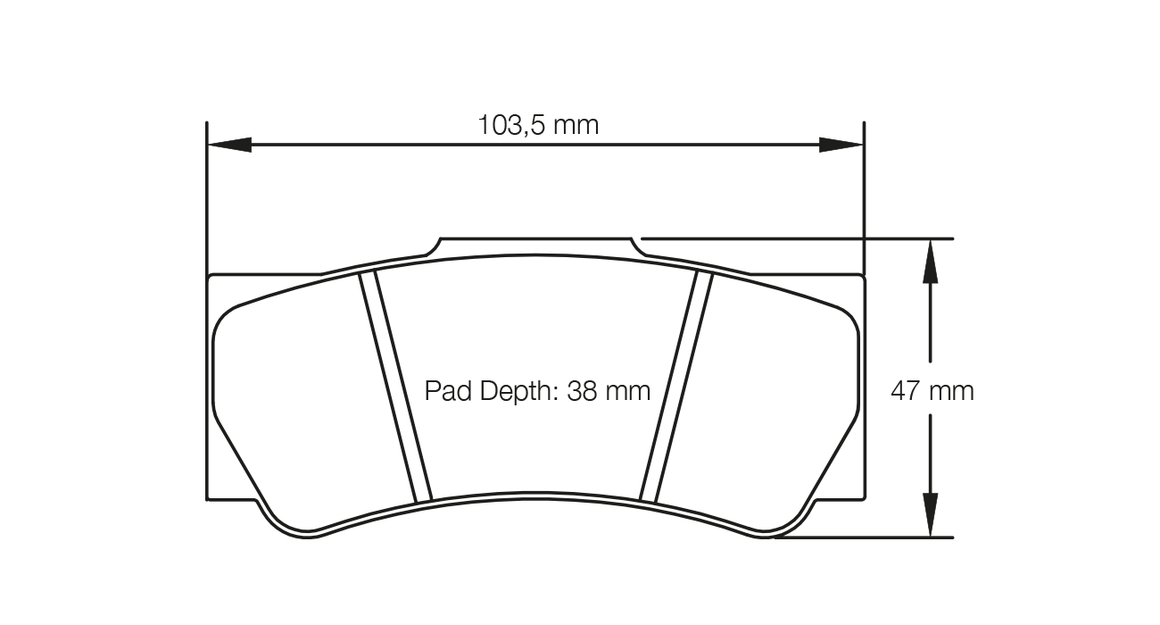 Pagid Street+ Brake Pads 8078