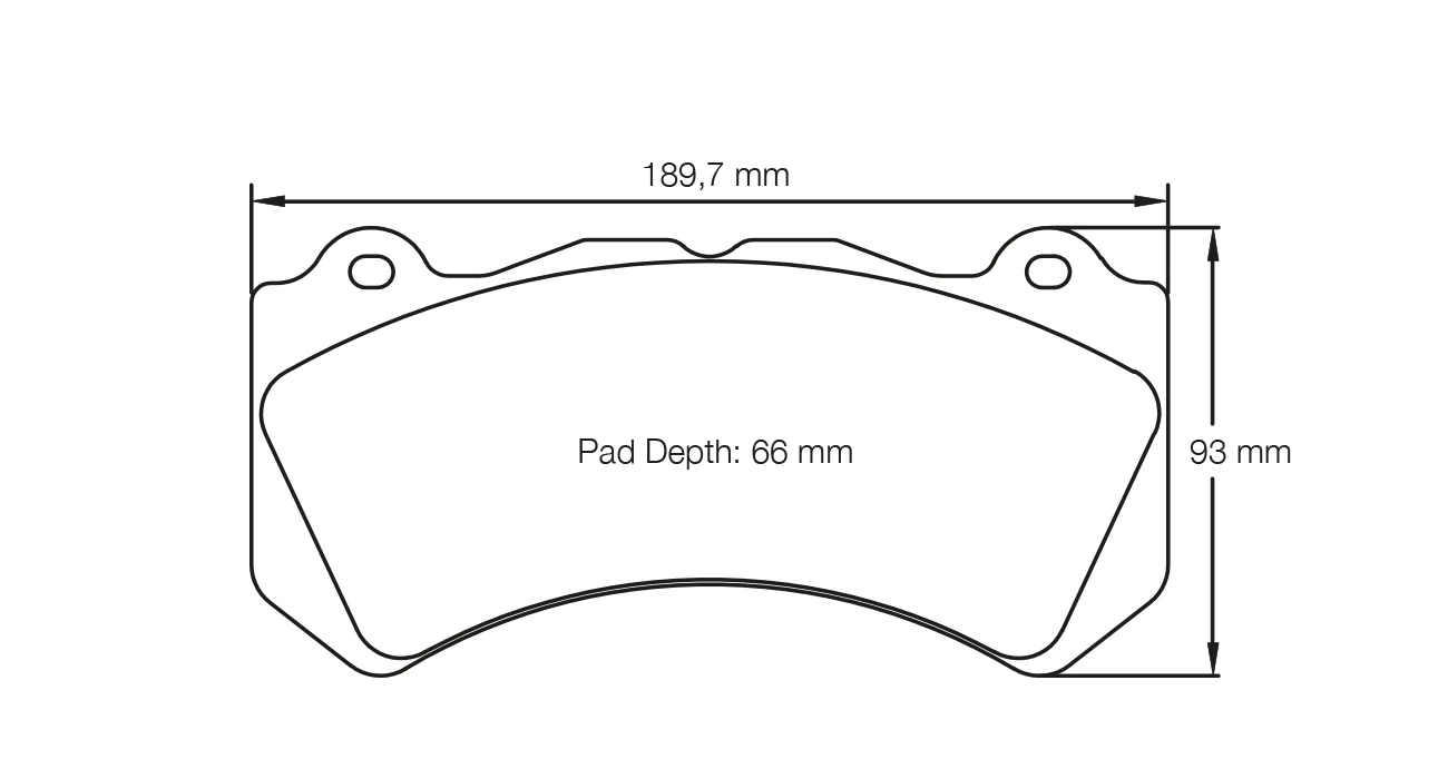 Pagid Street+ Brake Pads 8081