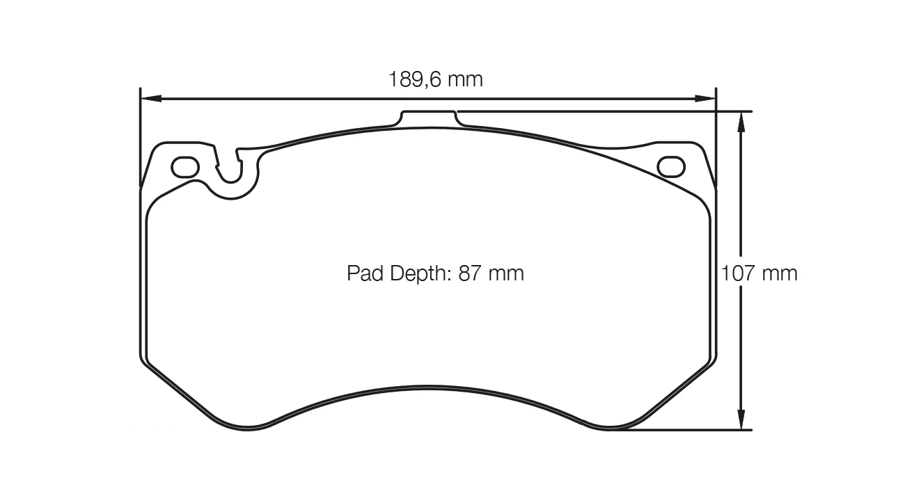 Pagid Street+ Brake Pads 8088