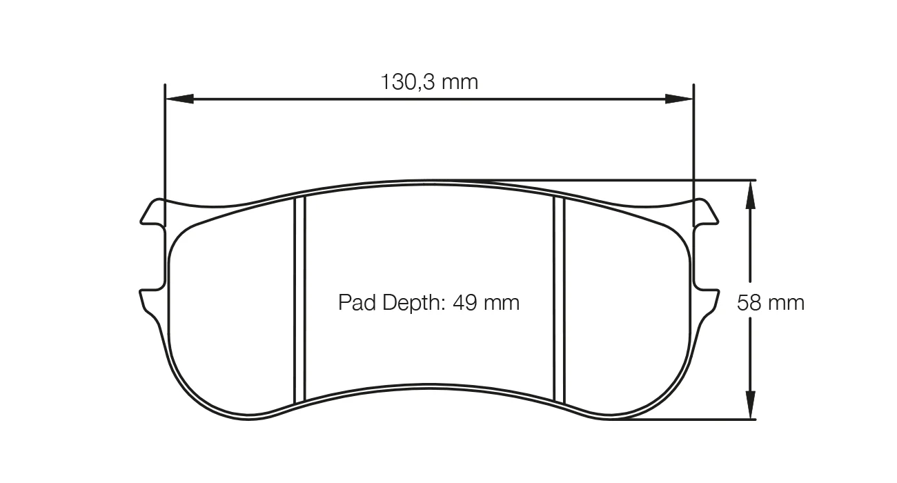 Pagid Street+ Brake Pads 8093