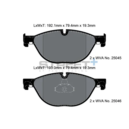 Pagid Street+ Brake Pads 8106