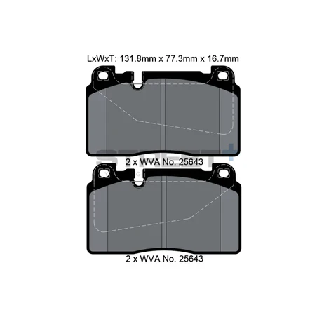 Pagid Street+ Brake Pads 8121