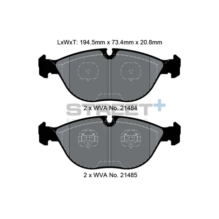 Pagid Street+ Brake Pads 8156