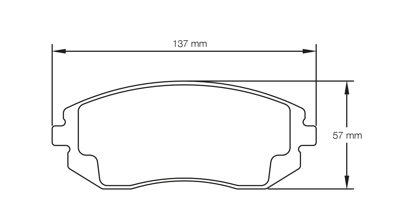 Pagid Street+ Brake Pads 8174