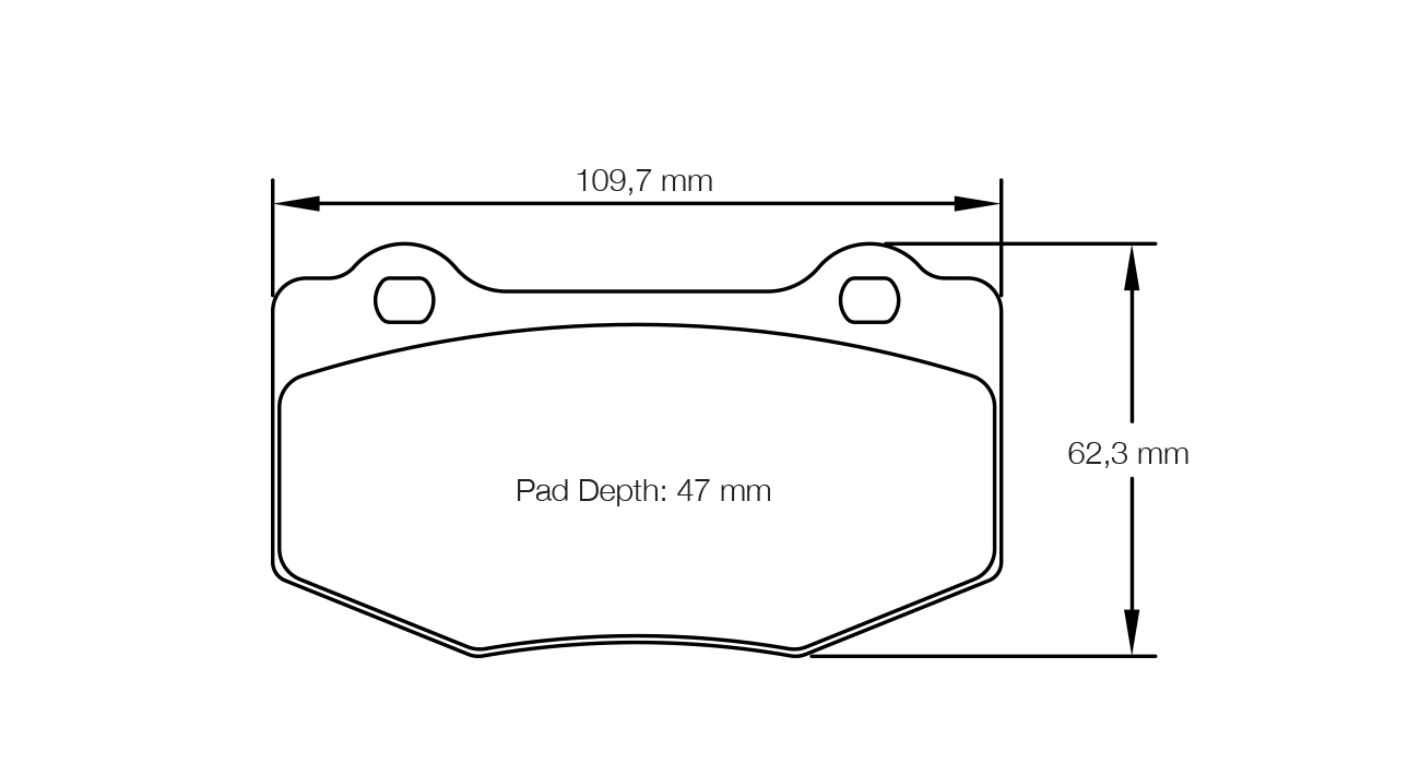 Pagid Street+ Brake Pads 8208