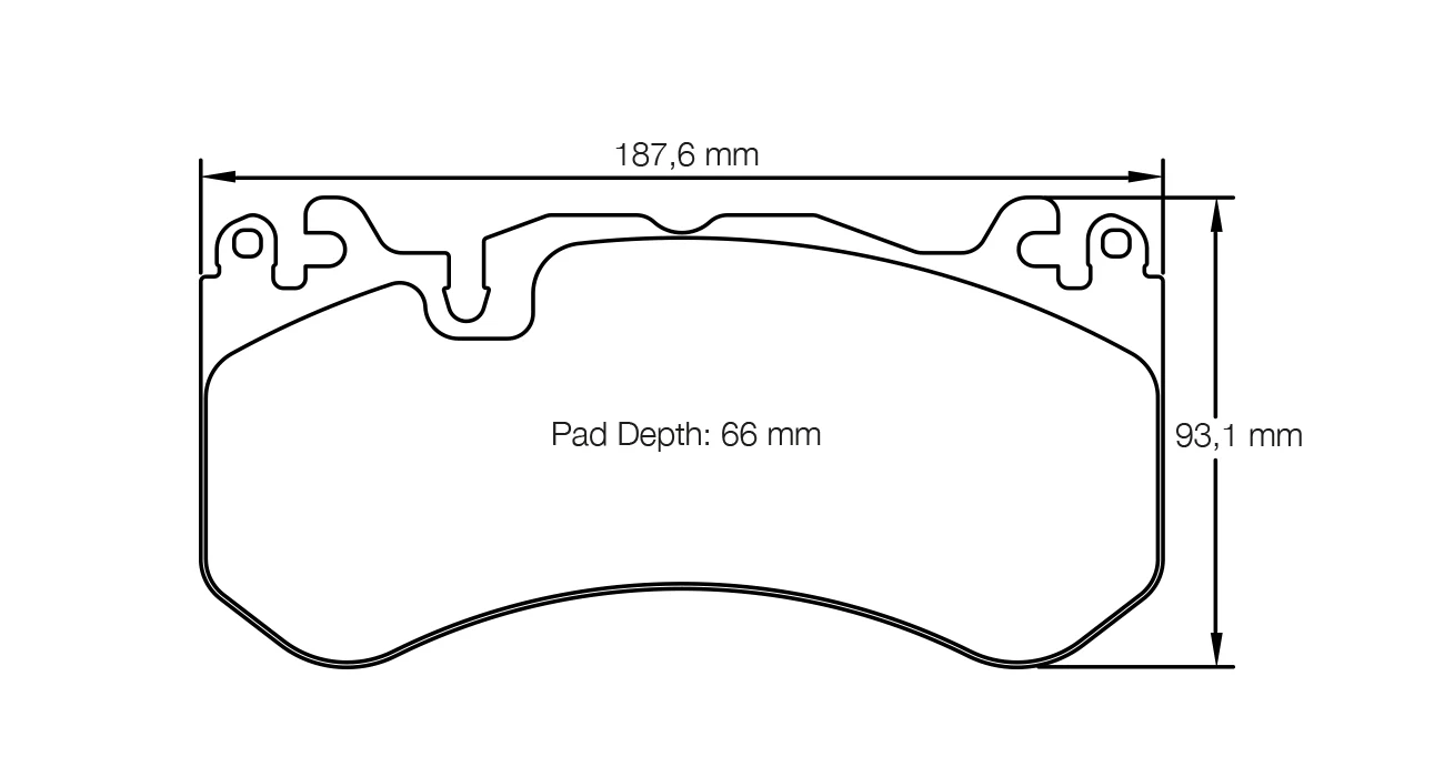Pagid Street+ Brake Pads 8238