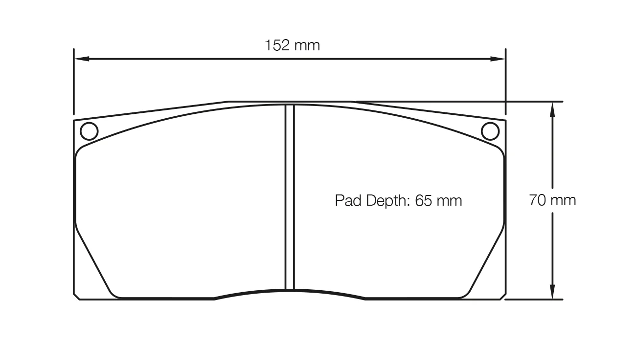 Pagid Street+ Brake Pads 8268