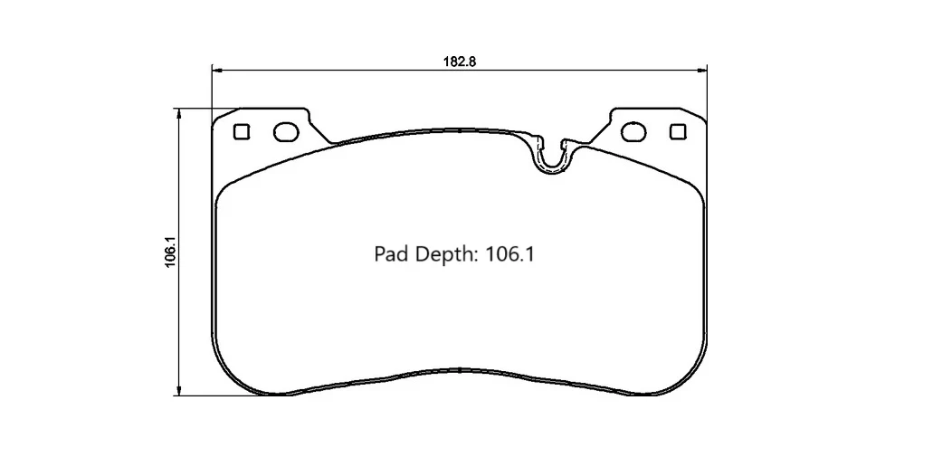 Pagid Street+ Brake Pads 8288