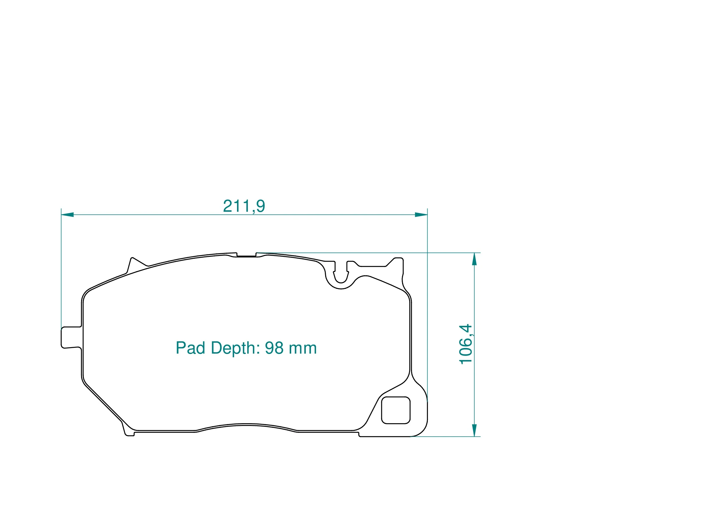 Pagid Street+ Brake Pads 8295