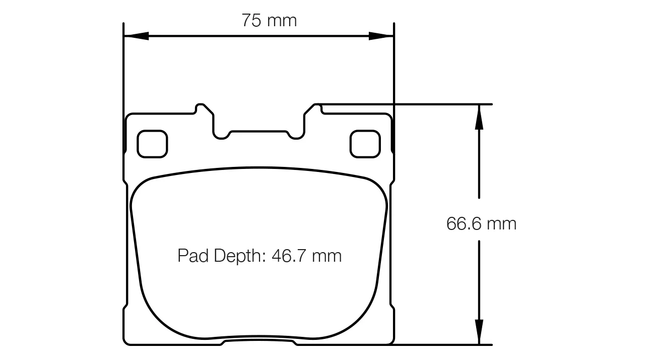 Pagid Street+ Brake Pads 8300