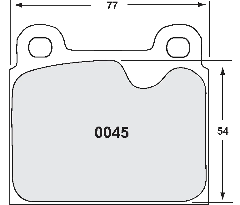 PFC Carbon Metallic Brake Pad 0045.xx.15.44