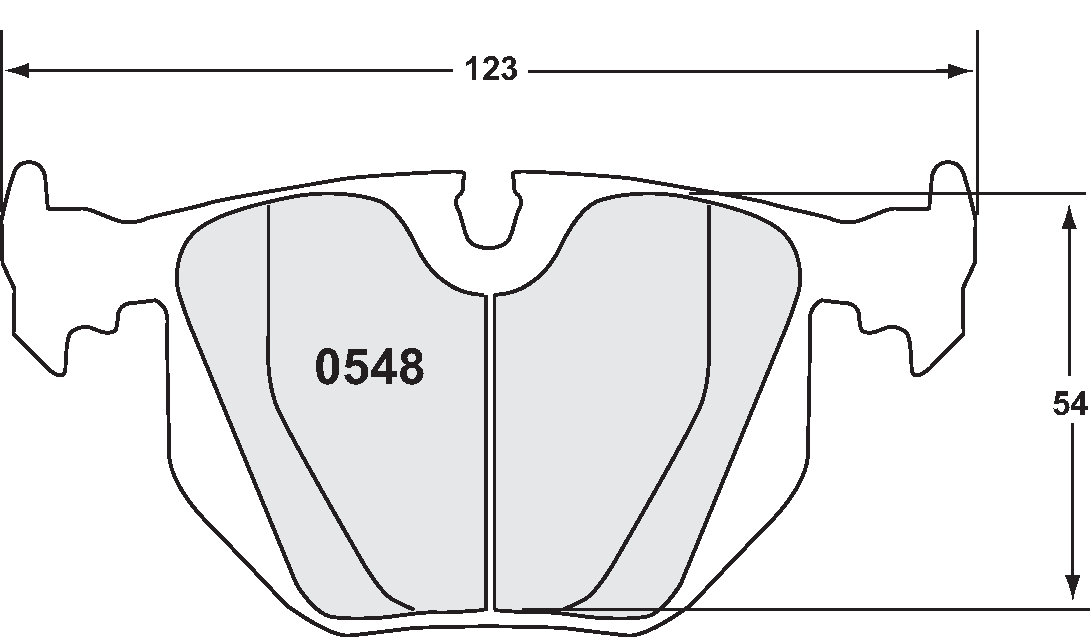 PFC Carbon Metallic Brake Pad 0548.xx.16.44