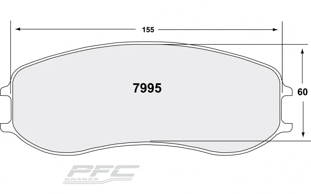 PFC Carbon Metallic Brake Pad 7995.xx.22.44