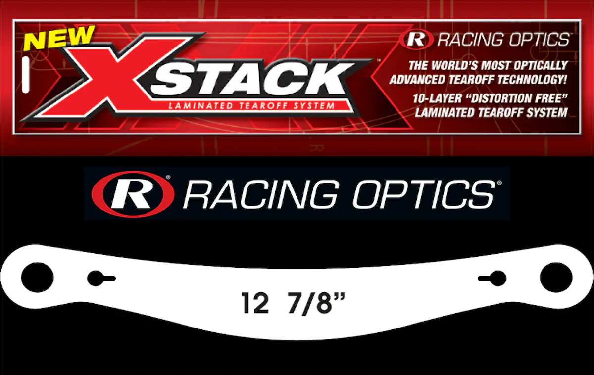 Racing Optics XStack 2 Mil Laminated Tearoffs - Bell SE07 Shield
