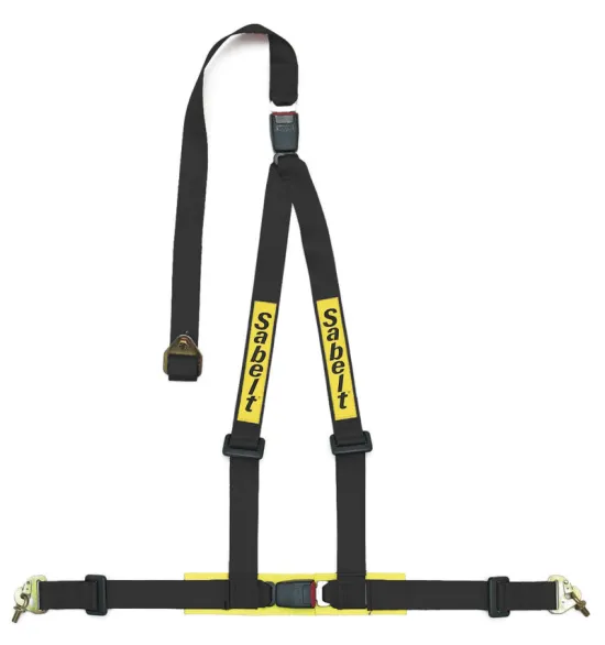 Sabelt Clubman Saloon 3-Point 2″ Bolt-On Shoulder Snap Hook Laps - Image 2