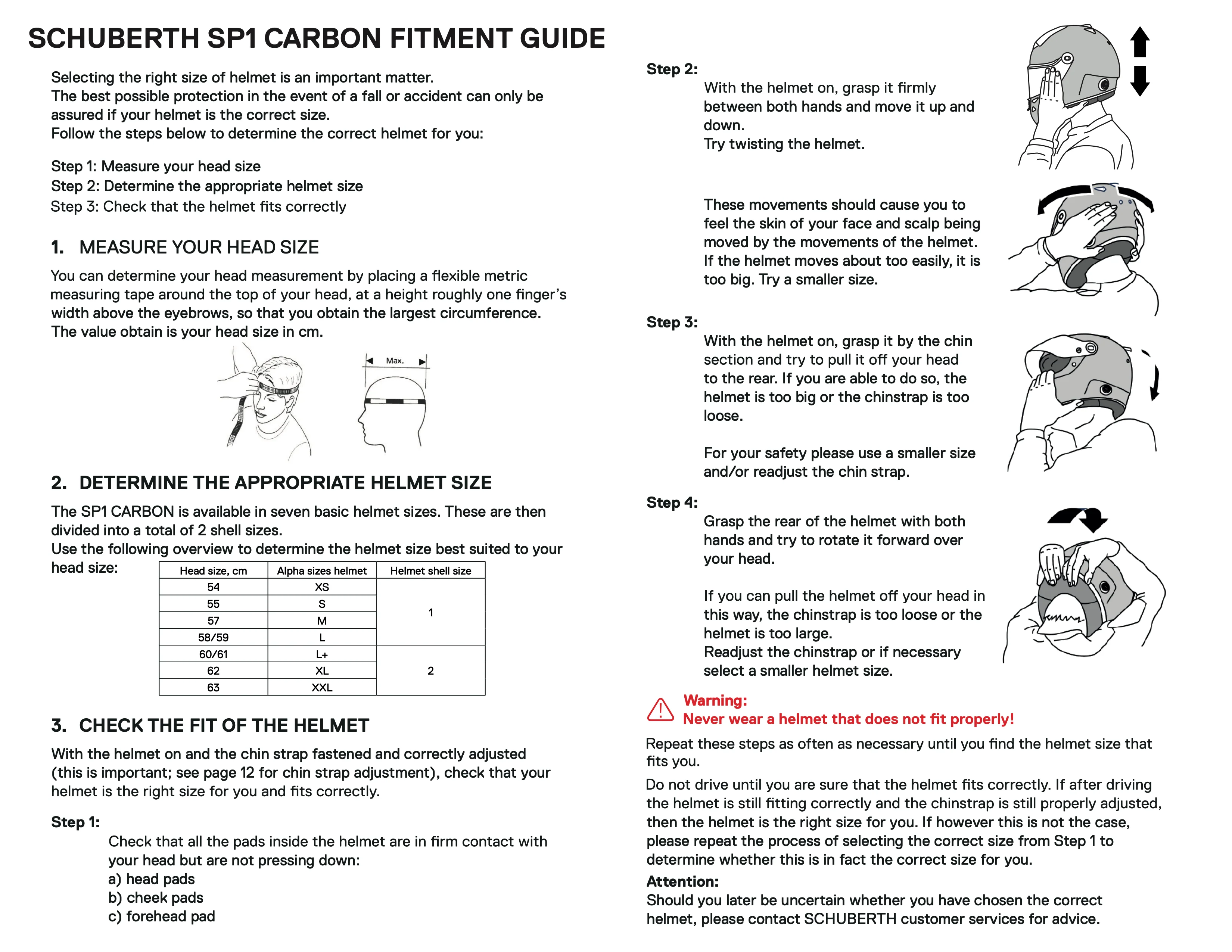 Schuberth SP1 Carbon Helmet - Image 5