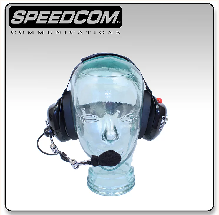 Speedcom SCC 101 Behind-the-Head Headset Single Radio