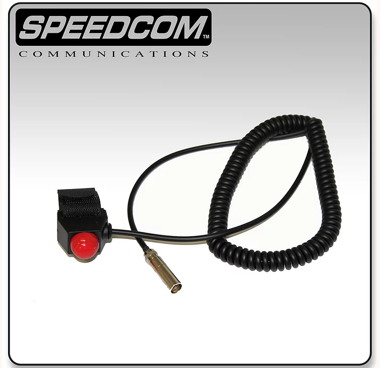 Speedcom Velcro Mount Style Push-To Talk Switch