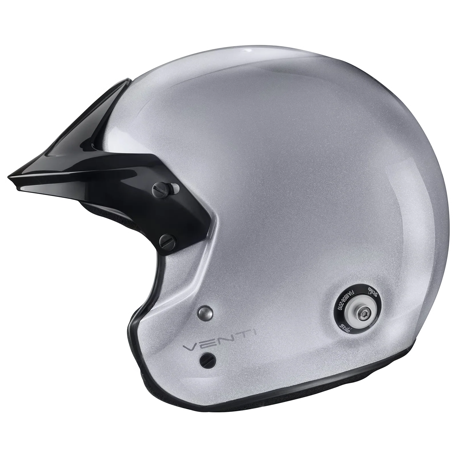 Stilo Venti4 Trophy Jet Silver Helmet (SA2025) - Image 4