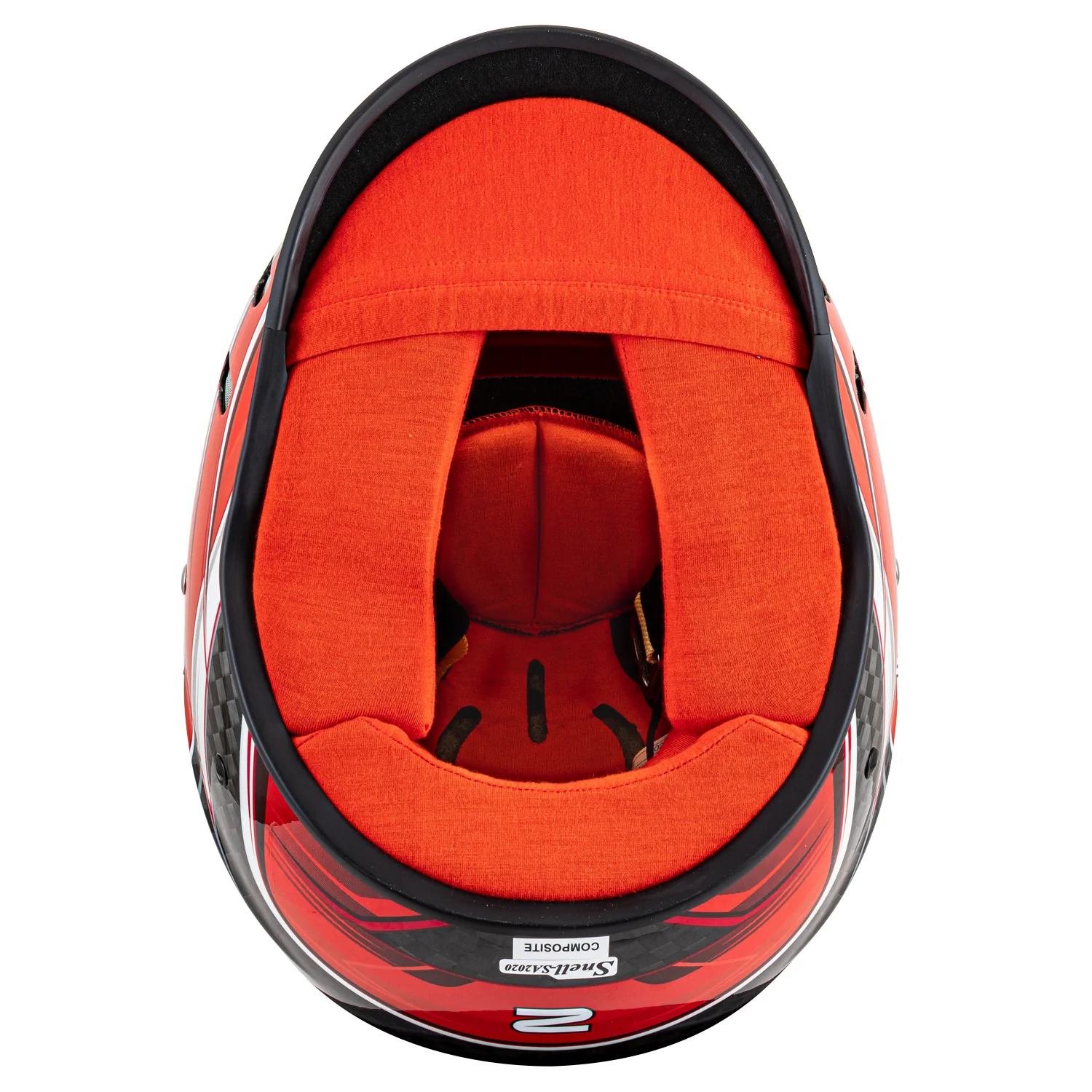 Zamp RZ-67D Helmet (SA2025) - Carbon Red - Image 2