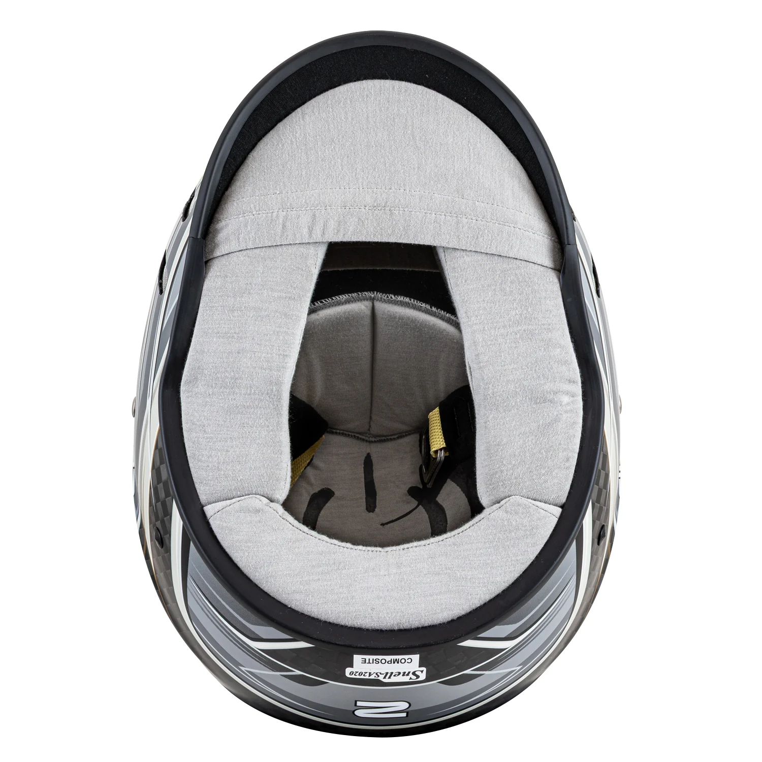 Zamp RZ-67D Helmet (SA2025) - Carbon Gray - Image 5