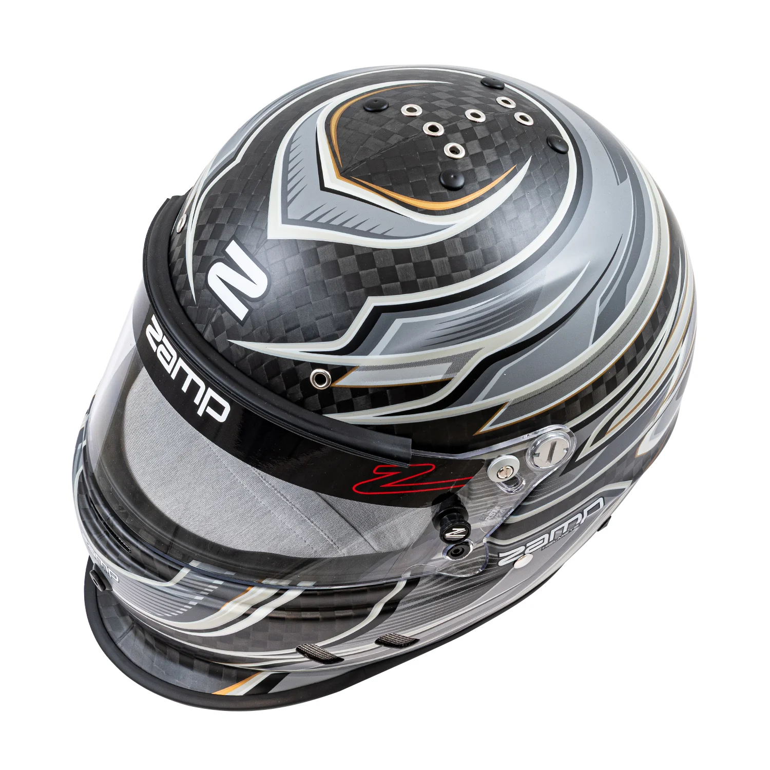 Zamp RZ-67D Helmet (SA2025) - Carbon Gray - Image 7