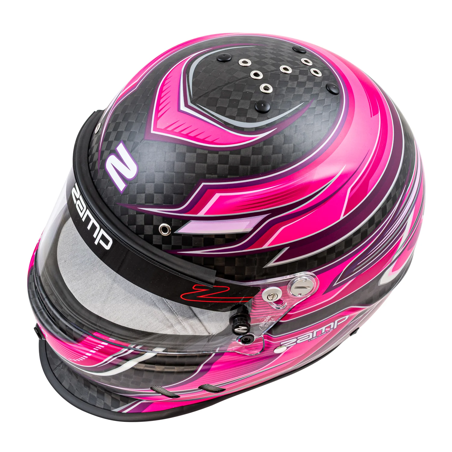 Zamp RZ-67D Helmet (SA2025) - Carbon Pink - Image 6