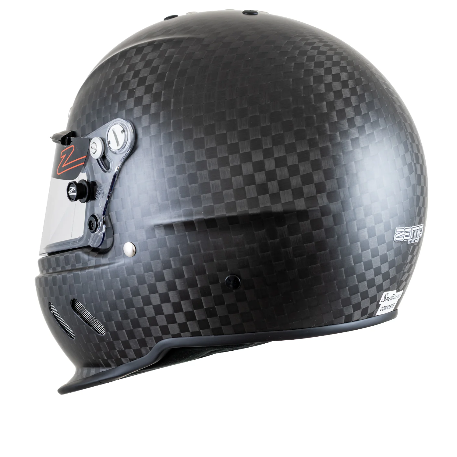 Zamp RZ-67D Helmet (SA2025) - Matte Carbon - Image 6